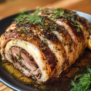 Porchetta with Fennel and Herbs 7 Ingredients Supreme Delicious