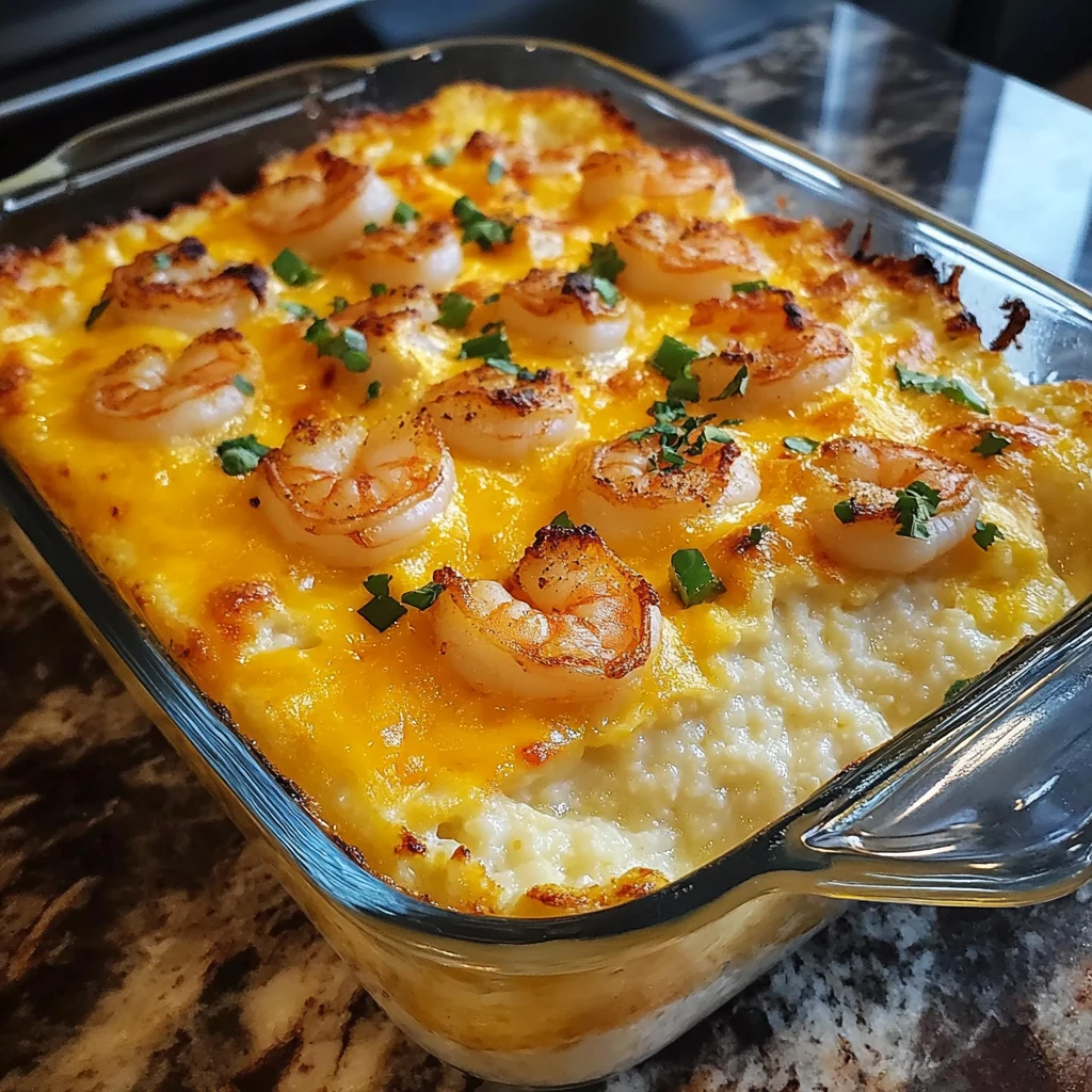 Shrimp & Grits Casserole 30 Minutes Ultimate Delicious