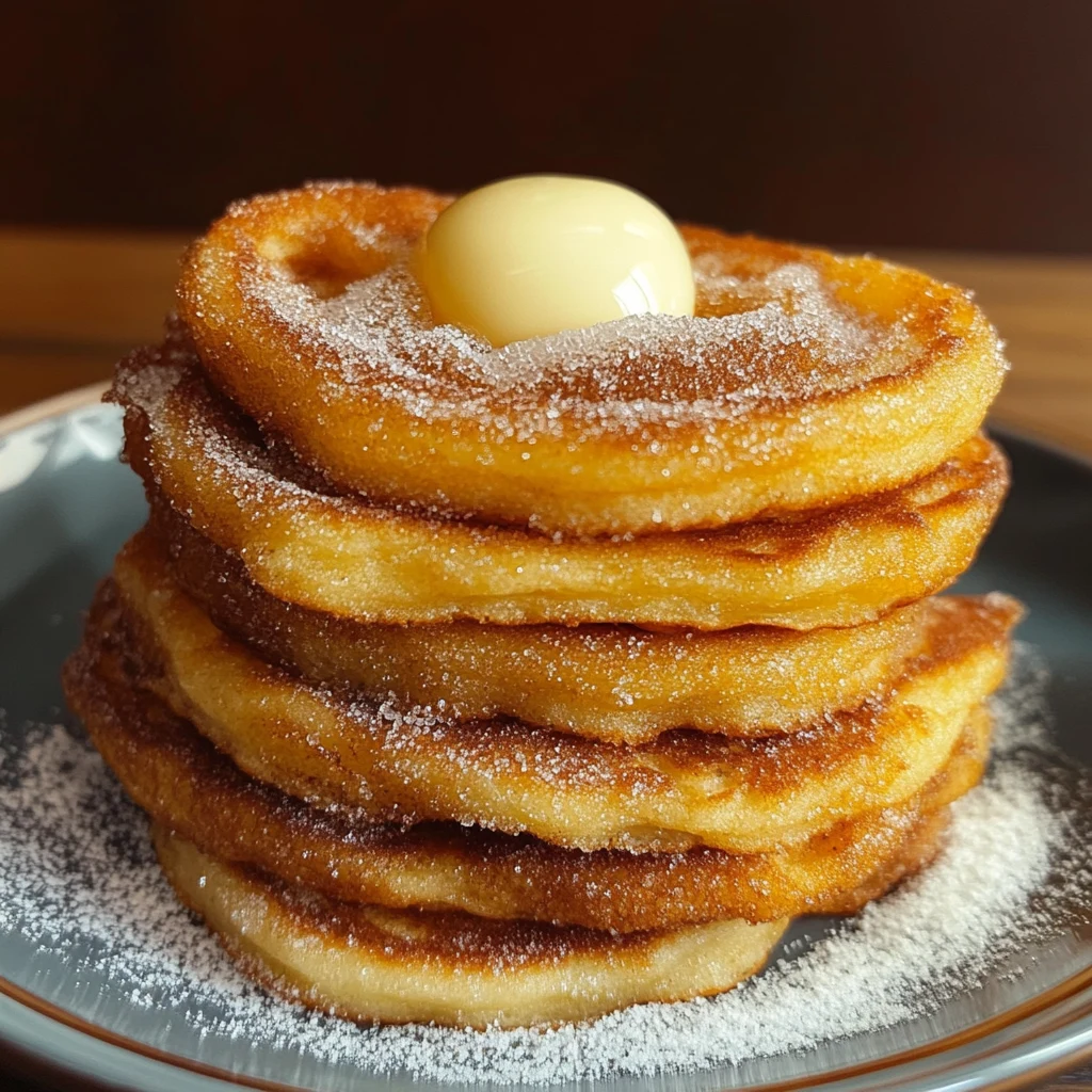 Spanish Churro-Inspired Pancakes 4 Servings Easy Delicious