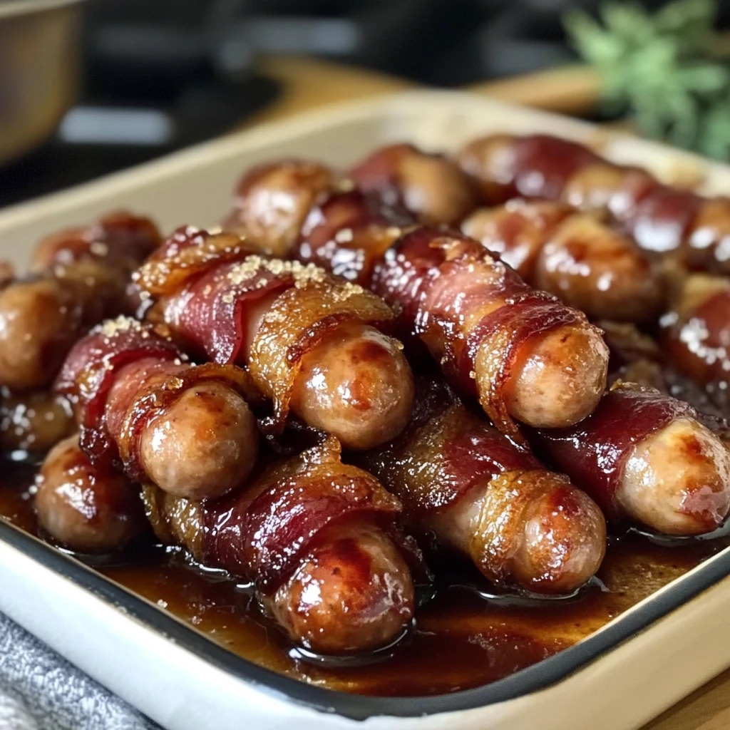 Sticky Pigs in Blankets 30 Minutes Ultimate Delicious