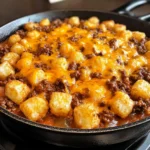 Tater Tot Sloppy Joe Skillet 30 Minutes Easy Delicious