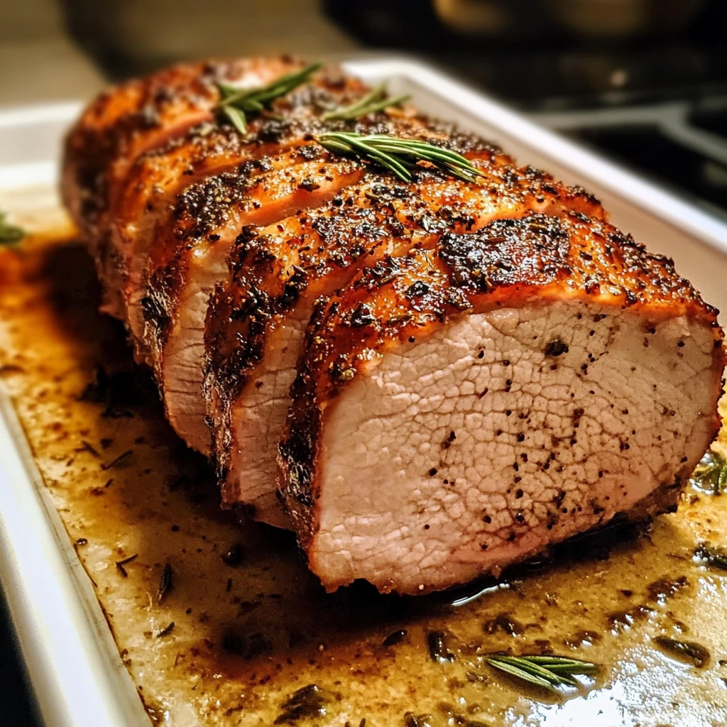 Tender and Juicy Pork Loin Roast 40 Minutes Outstanding Delicious