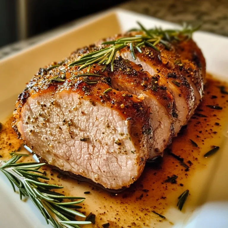 Tender and Juicy Pork Loin Roast 40 Minutes Outstanding Delicious