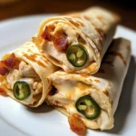Bacon Chicken White Queso Inferno Wraps 30 Minutes Ultimate Delicious