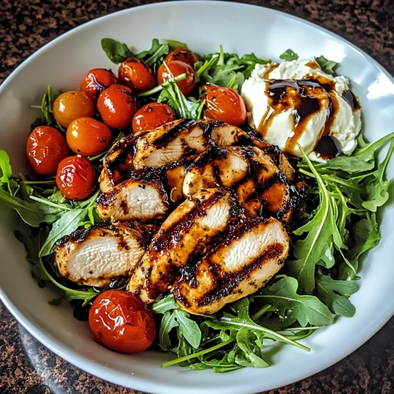 Balsamic Grilled Chicken Salad 4 Servings Perfect Delicious
