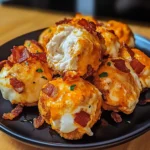 Buffalo Chicken Bacon Mozzarella Bombs 30 Minutes Easy Delicious