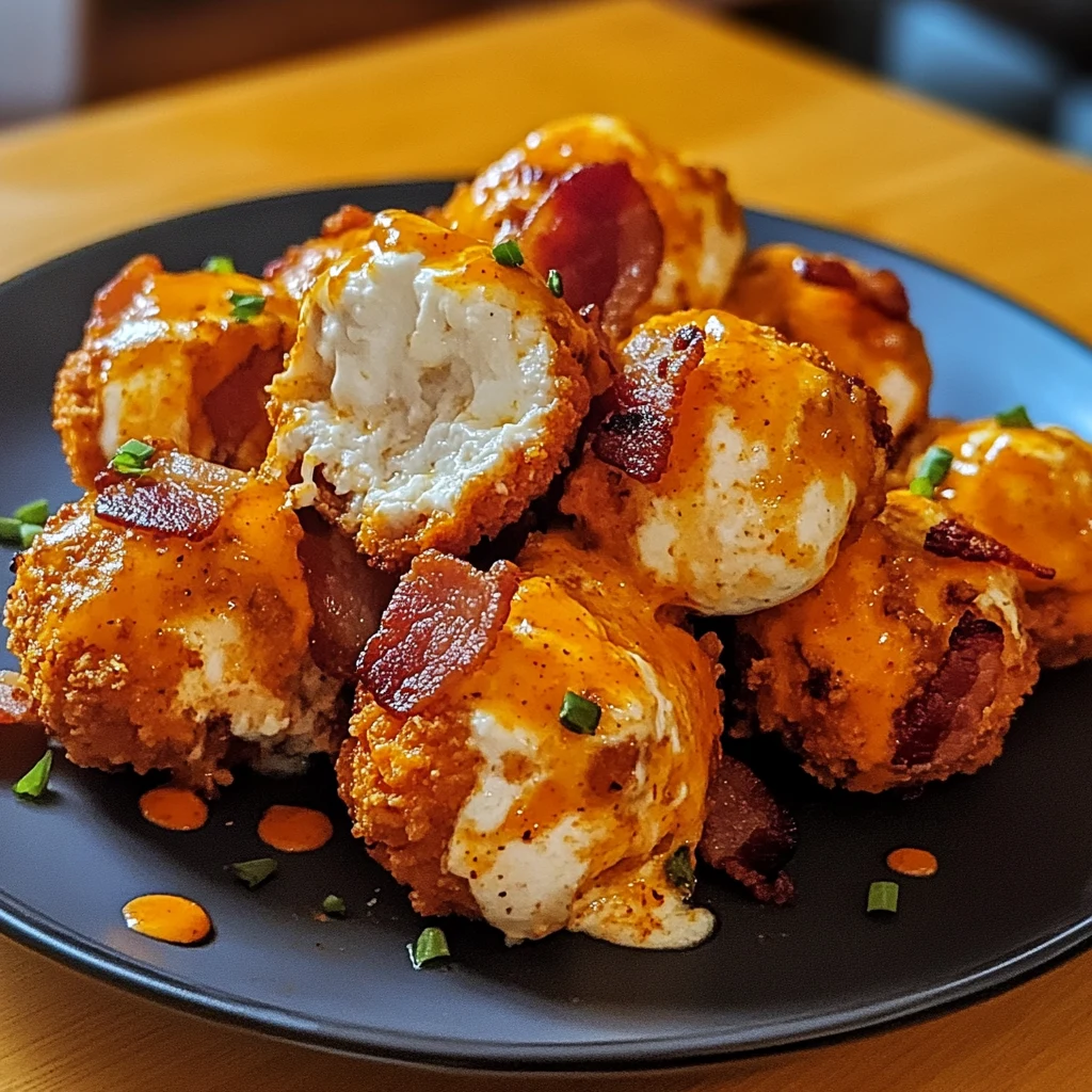 Buffalo Chicken Bacon Mozzarella Bombs 30 Minutes Easy Delicious