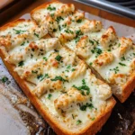 Chicken Alfredo Garlic Bread 5 Steps Ultimate Delicious