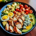Chicken Cobb Salad 4 Servings Easy Delicious