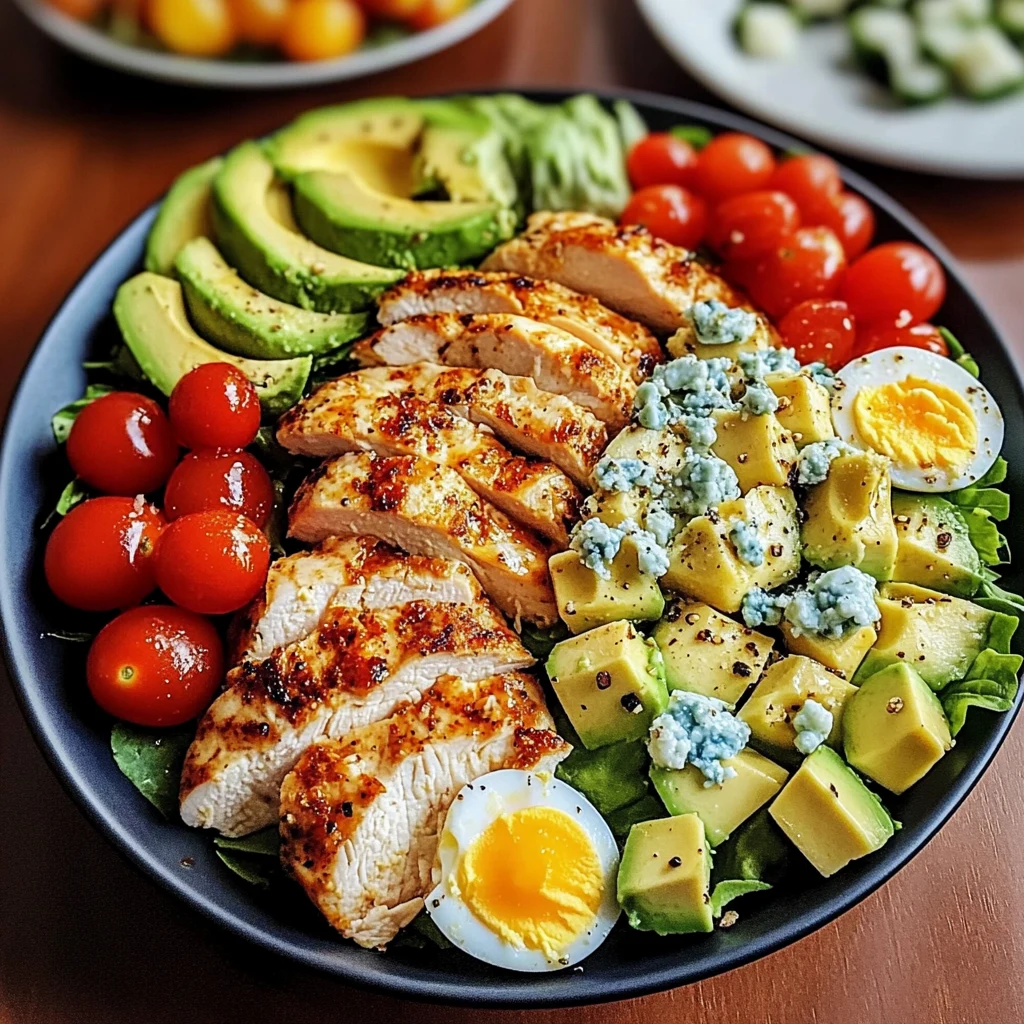 Chicken Cobb Salad 4 Servings Easy Delicious