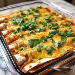 Chicken Enchiladas 4 Servings Easy Delicious