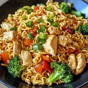 Chicken Ramen Stir Fry 30 Minutes Ultimate Delicious