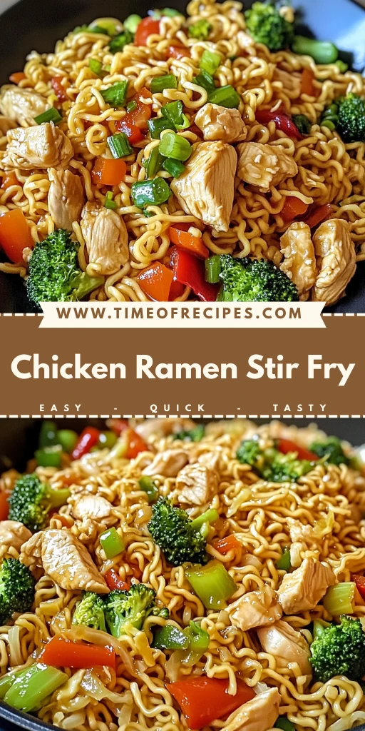 Chicken Ramen Stir Fry 30 Minutes Ultimate Delicious