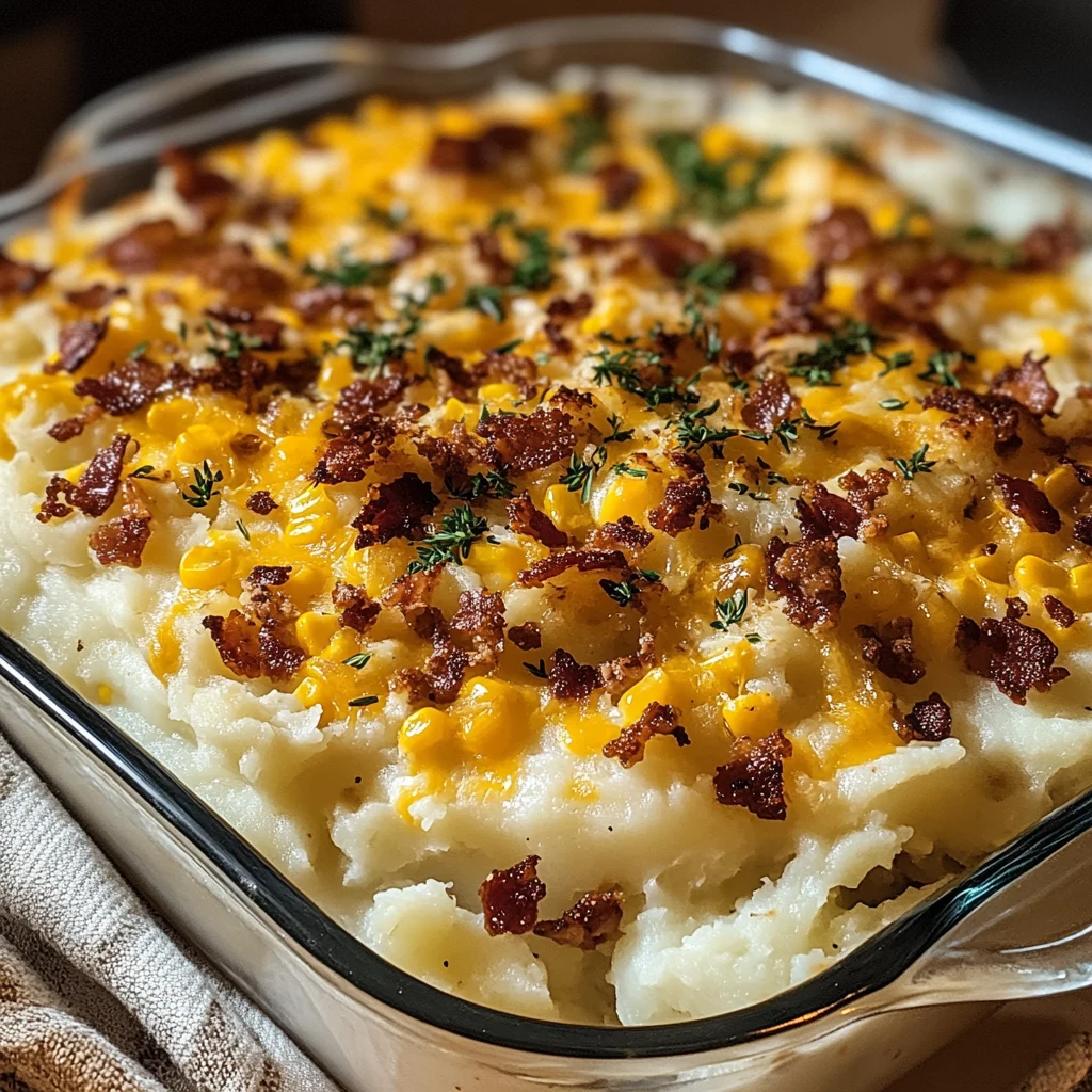 Cowboy Mashed Potato Casserole 30 Minutes Easy Delicious