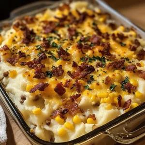 Cowboy Mashed Potato Casserole 30 Minutes Easy Delicious