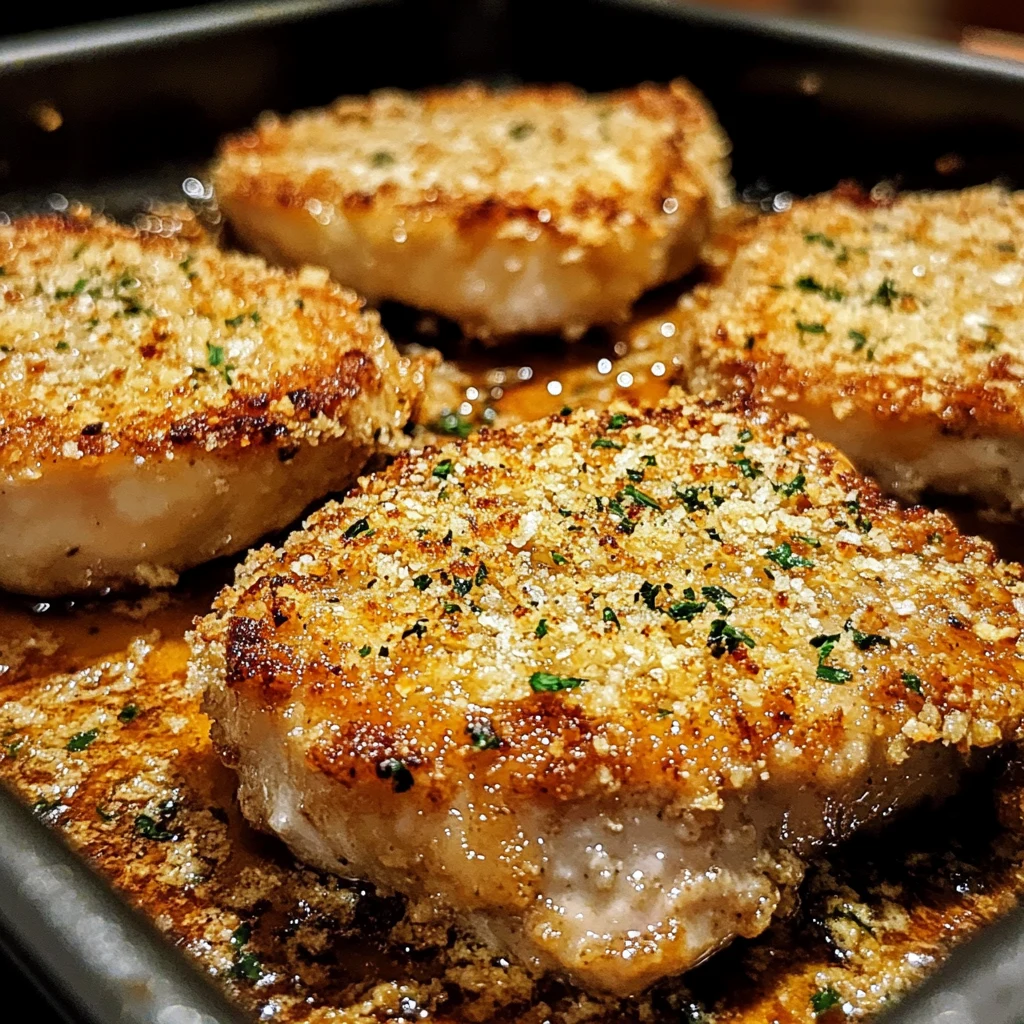 Crispy Baked Parmesan Pork Chops 30 Minutes Easy Delicious