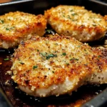 Crispy Baked Parmesan Pork Chops 30 Minutes Easy Delicious