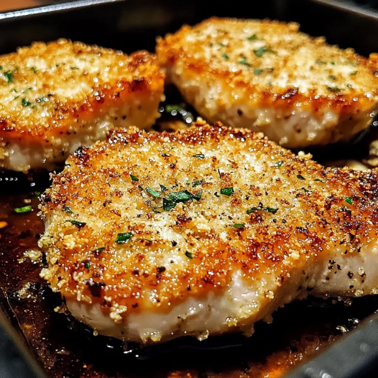 Crispy Baked Parmesan Pork Chops 30 Minutes Easy Delicious