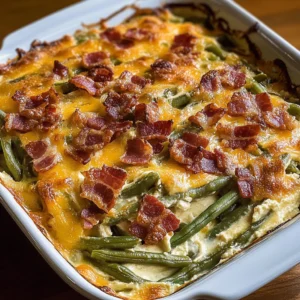Decadent Cheesy Bacon Green Bean Casserole 30 Minutes Ultimate Delicious