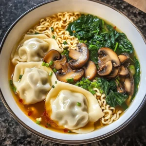 Dumpling Ramen Bowl 5 Steps Easy Delicious
