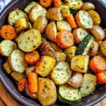 Garlic Herb Roasted Potatoes 4 Servings Easy Delicious