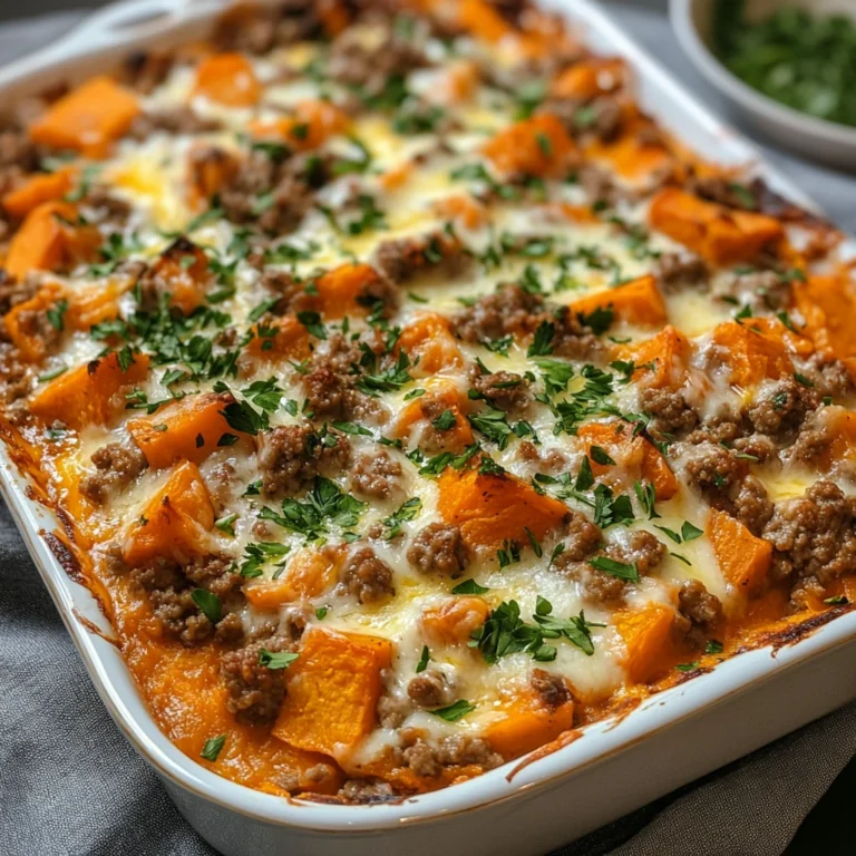 Ground Turkey Sweet Potato Bake 30 Minutes Ultimate Delicious