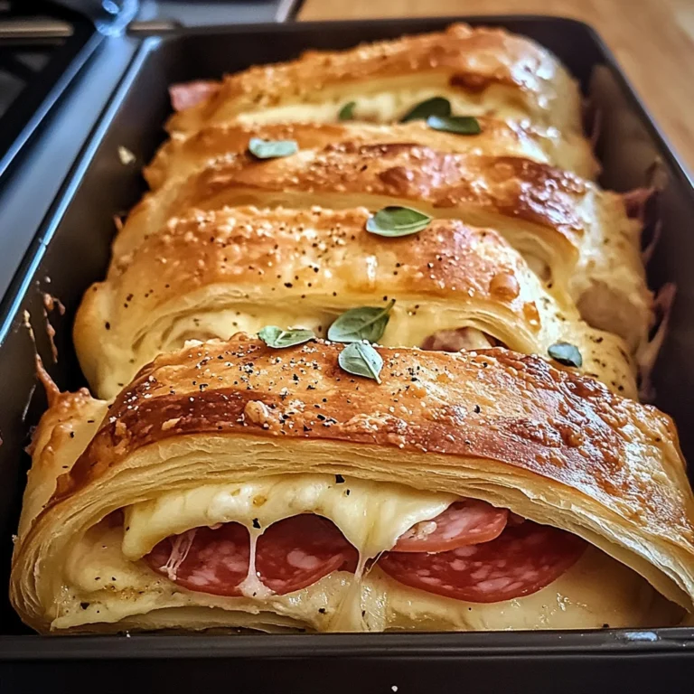 Italian Crescent Roll Sandwich Bake 30 Minutes Easy Delicious