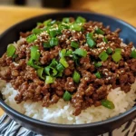 Korean Ground Beef Bowl 30 Minutes Easy Delicious