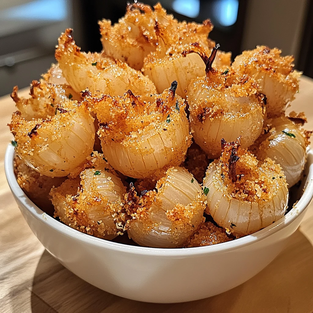 Mini Air Fryer Blooming Onions 4 Servings Easy Delicious