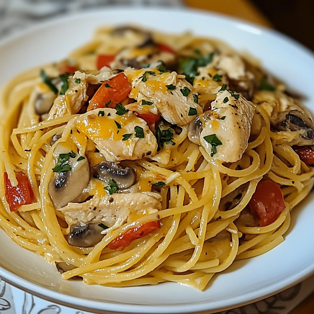 Monterey Chicken Spaghetti 30 Minutes Ultimate Delicious