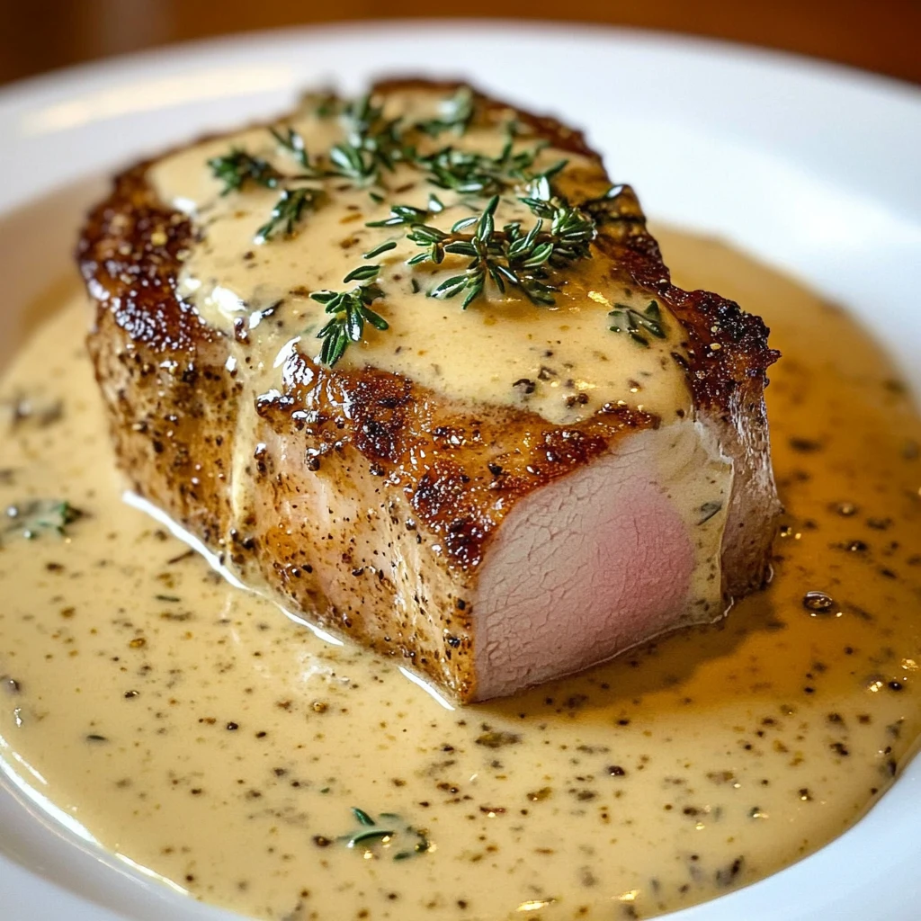 Pork Tenderloin with Dijon Mustard Cream Sauce - 5 Steps to Amazing