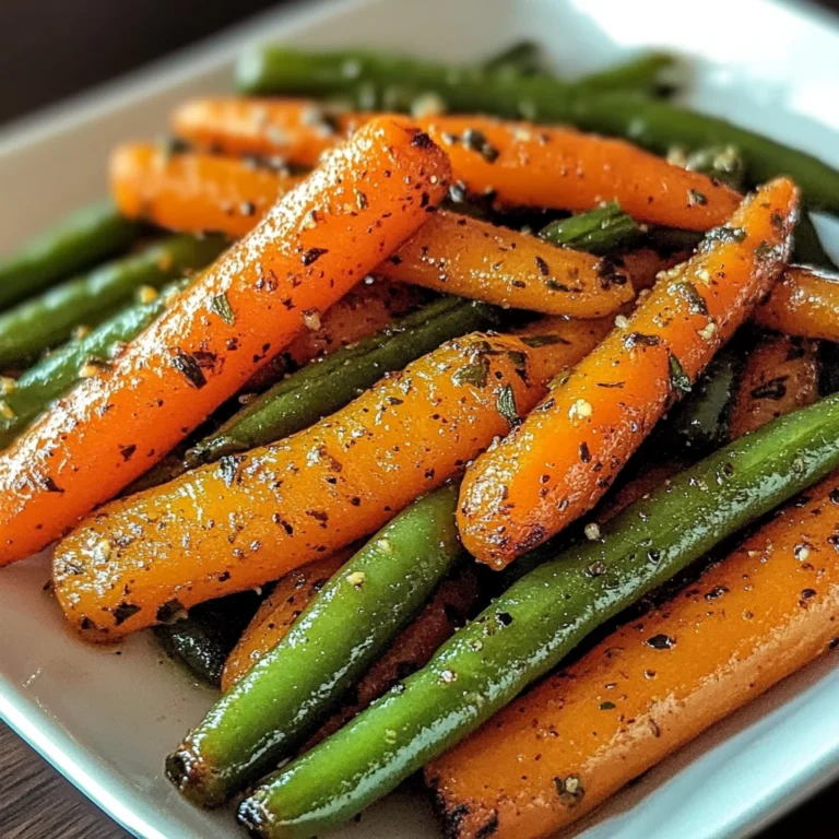 Roasted Carrots and Green Beans 25 Minutes Perfect Delicious