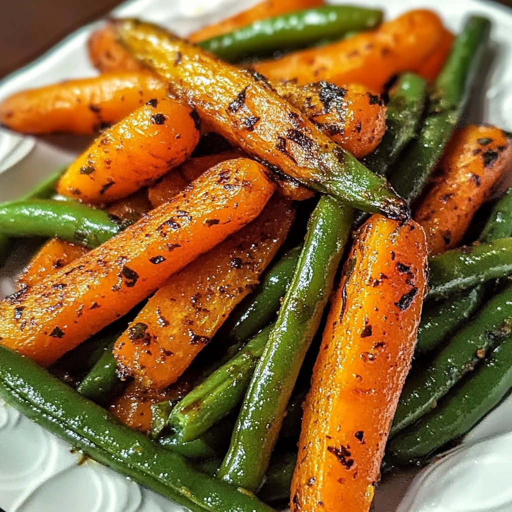 Roasted Carrots and Green Beans 25 Minutes Perfect Delicious