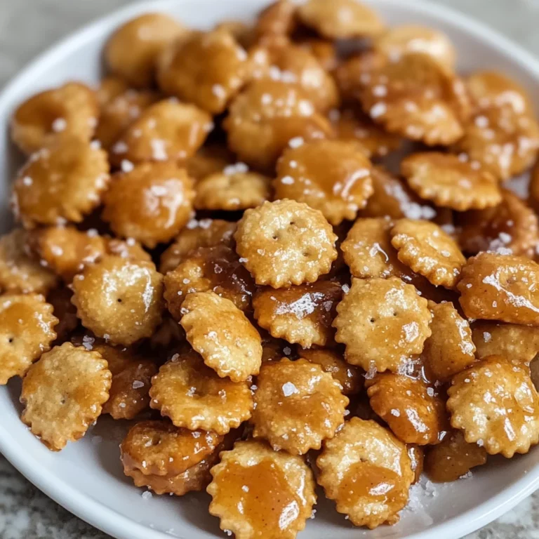 Salted Caramel Cracker Bites 10 Minutes Easy Delicious