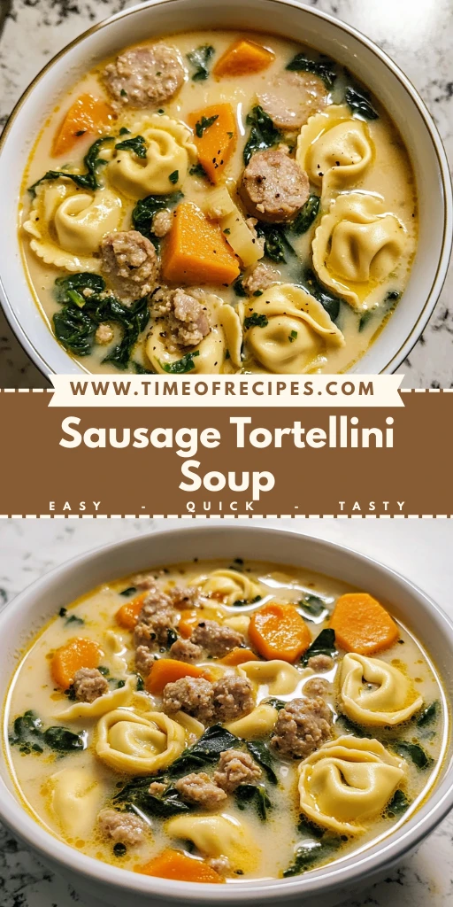 Sausage Tortellini Soup 30 Minutes Ultimate Delicious